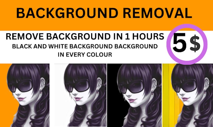 Gig Preview - Remove background , fast delivery in 1  hours of 70 images