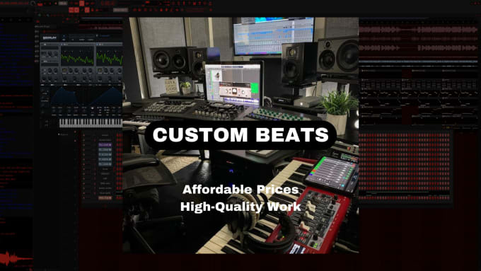 Gig Preview - Make a custom beat tailored to your requirements