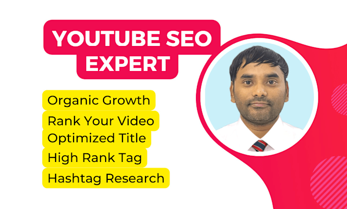 Gig Preview - Optimize youtube video SEO for top ranking on your  channel