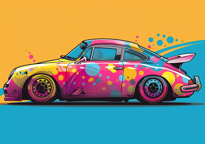 Gig Preview - Do racing car wrap, itasha car wrap, livery car wrap