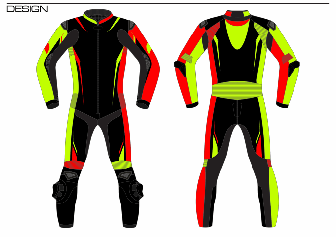 Gig Preview - Design motorbike leather suit