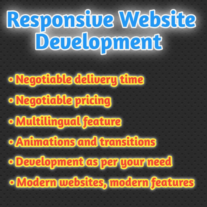 Bestseller - make responsive, modern portfolio website for you