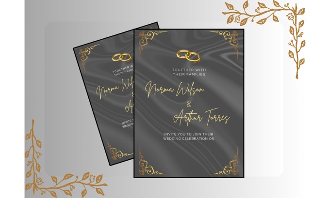 Gig Preview - Design invitation cards and greeting cards