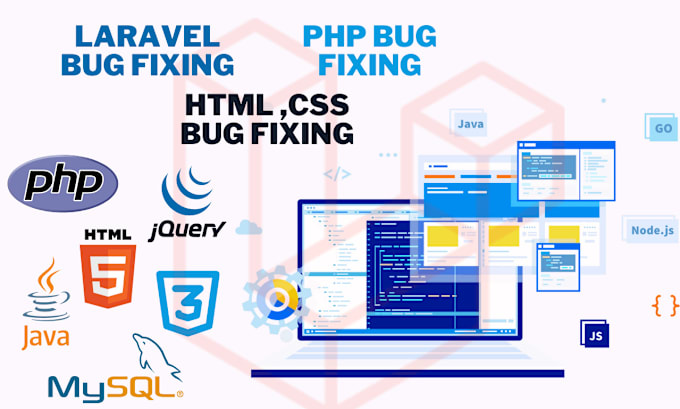 Gig Preview - Fix bugs, develop and upgrade laravel website