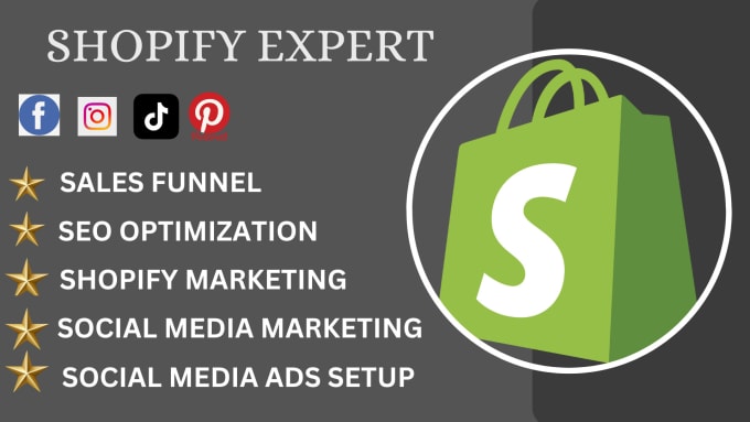 Gig Preview - Do complete shopify marketing, boost shopify sales ecommerce store promotion