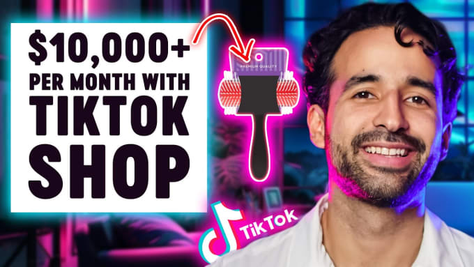 Gig Preview - Set up tiktok shop or launch your winning tiktok product