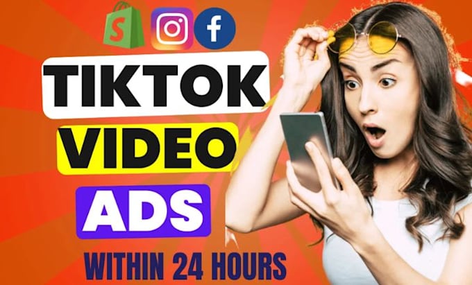 Gig Preview - Create tik tok video ads,ugc ads and dropshipping products ads