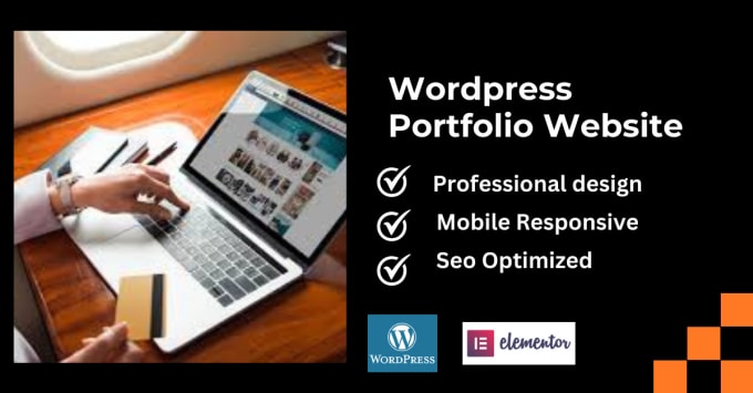 Gig Preview - Create professional portfolio site and wordpress resume site