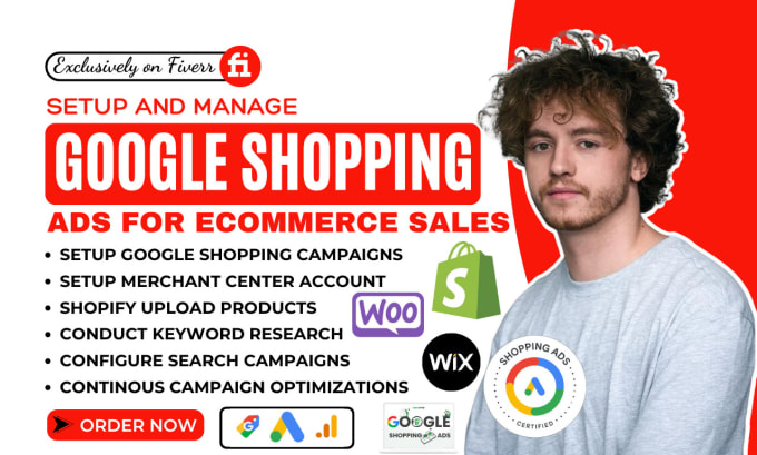 Gig Preview - Setup and manage google shopping ads campaign to boost ecommerce shopify sales