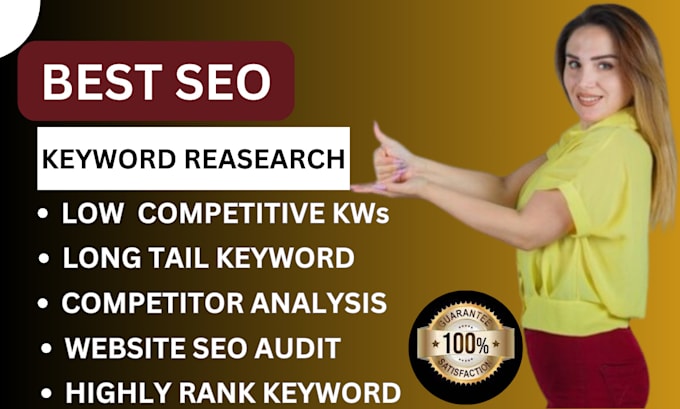 Bestseller - do advanced SEO keyword research and competitor analysis