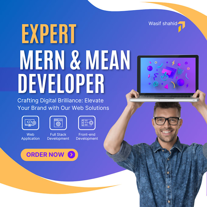 Gig Preview - Mern and mean stack developer for modern websites