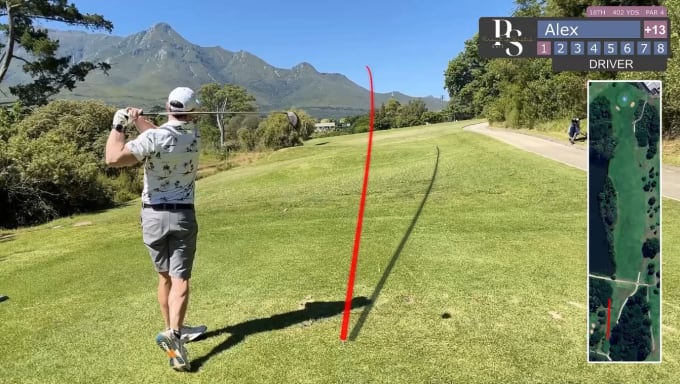 Gig Preview - Custom shot tracers to your golf videos high quality