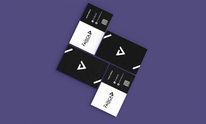 Gig Preview - Create sleek business cards to boost your brand