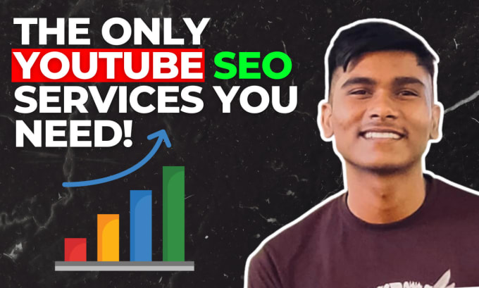 Gig Preview - Be organic youtube channel SEO growth expert for content optimization