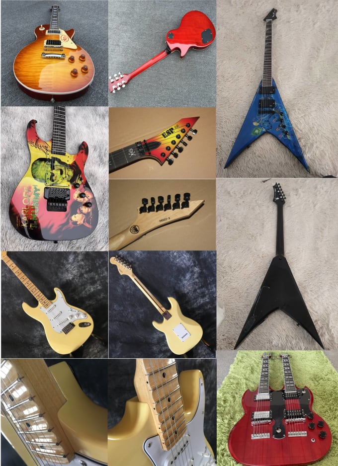 Gig Preview - Craft a custom electric guitar precisely to your preferred shape and style