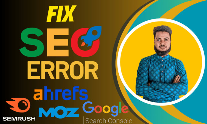 Gig Preview - Fix ahrefs moz semrush errors and technical SEO issues