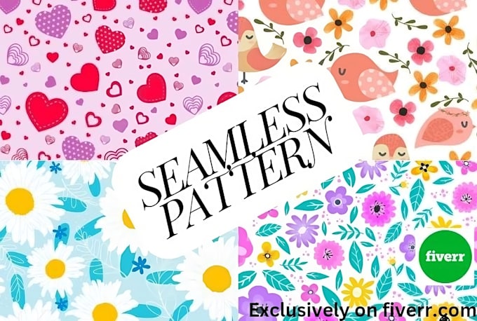 Bestseller - create stylish seamless pattern design for textile