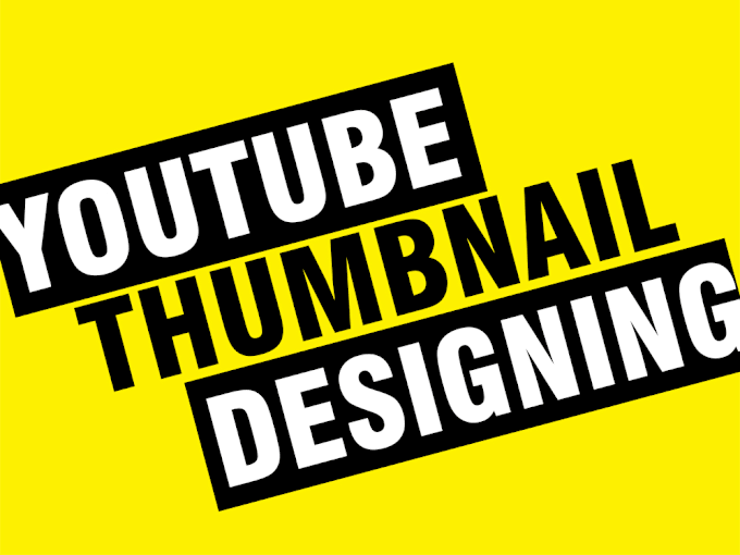 Gig Preview - Create youtube thumbnail designs on expert level