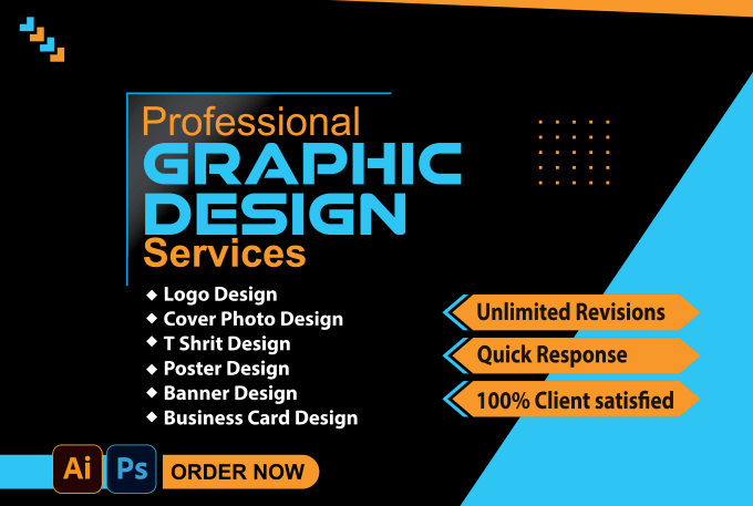 Gig Preview - Provide professional and aesthetic graphic design service