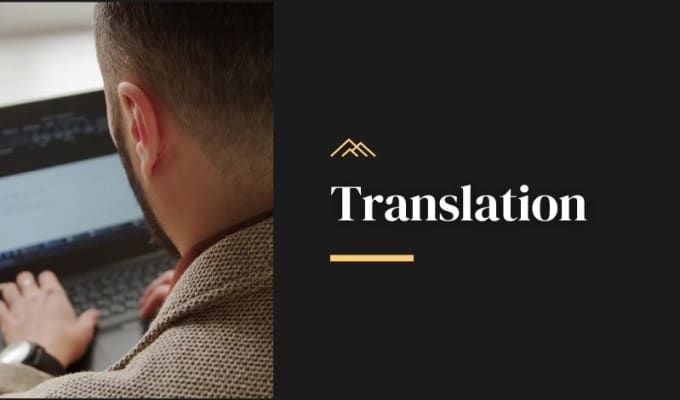 Gig Preview - Translate for you easily between english and arabic