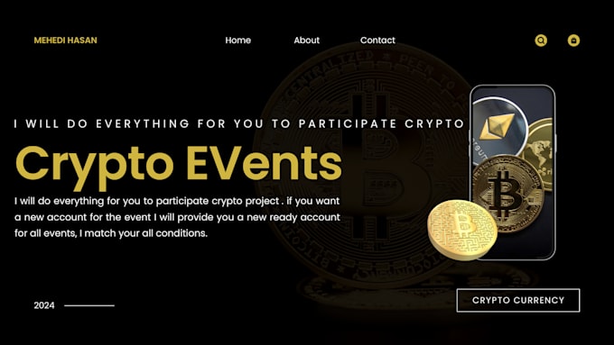 Gig Preview - Registered for you to join all crypto events