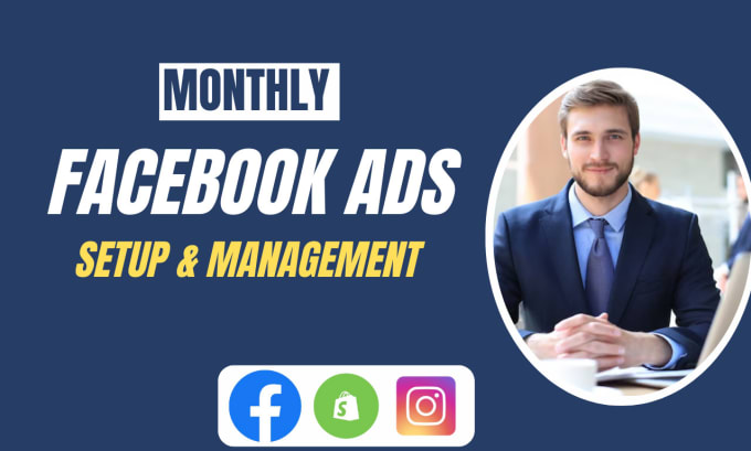 Gig Preview - Be your facebook ads campaign manager, meta ads