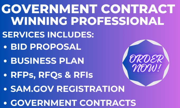 Bestseller - win government contract bid proposal grant writing rfp rfq uk bid tenders