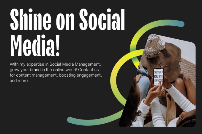 Gig Preview - Be your social media manager