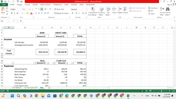 Bestseller - do bookkeeping in excel, google spreadsheet bookkeeping for your small business