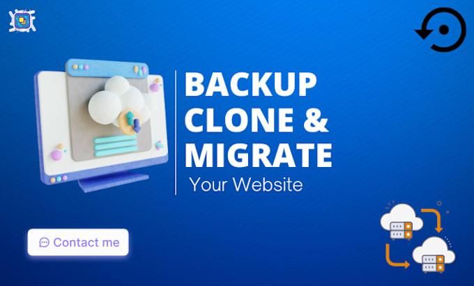 Gig Preview - Backup clone migrate transfer your wordpress website