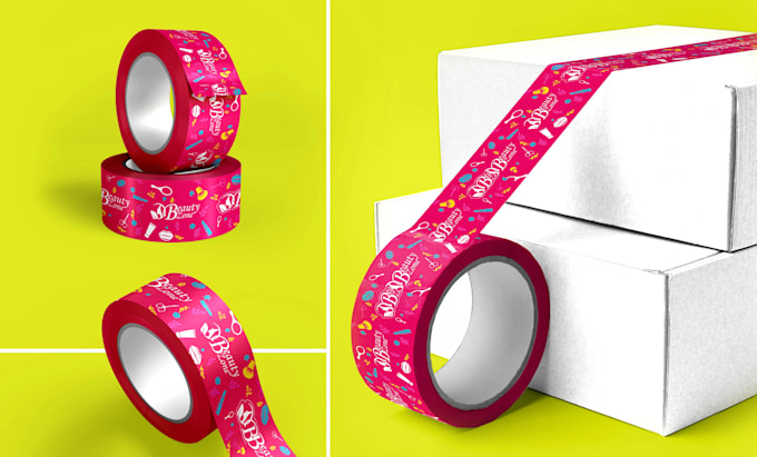 Gig Preview - Make custom packaging tape design