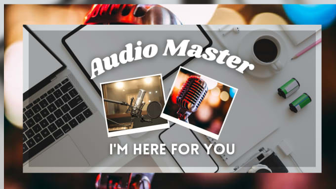 Gig Preview - Edit improve clean your recorded voiceover, or podcast audio