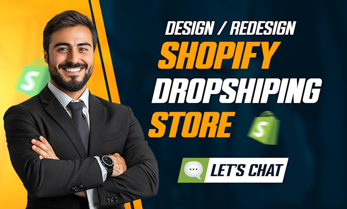 Gig Preview - Create shopify store or dropshipping ecommerce store, shopify website