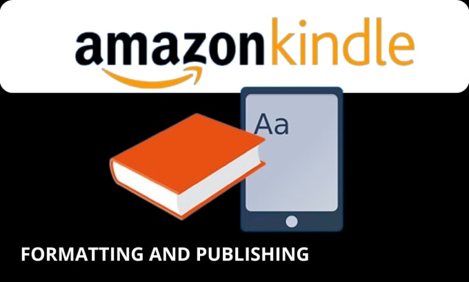 Gig Preview - Amazon kindle kdp, book publishing, kdp book formatting and check plagiarism