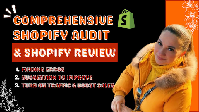 Gig Preview - Audit review and increase the conversion rate of your shopify dropshipping store