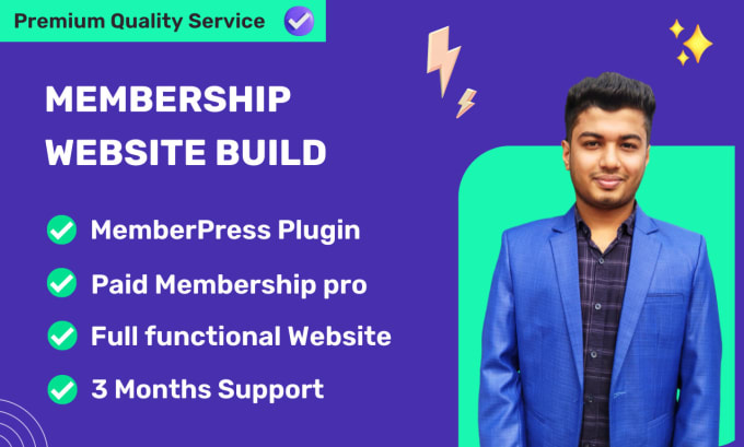 Gig Preview - Build membership website using paid membership pro and memberpress