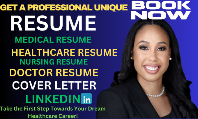 Gig Preview - Craft  professional medical resume, nursing, healthcare and resume writing