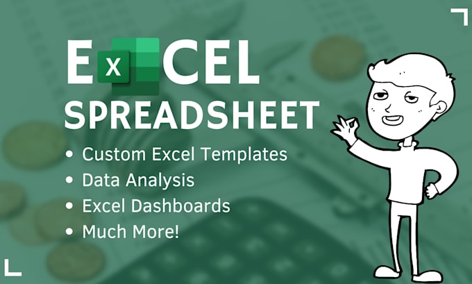 Gig Preview - Be your excel spreadsheet, google sheets expert for formula macro dashboard