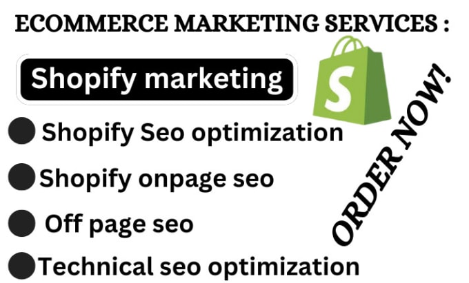 Gig Preview - Do complete shopify marketing to increase organic website traffic, shopify sales