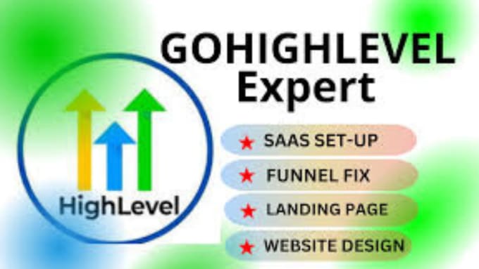 Gig Preview - Go high level sales funnel gohighlevel systeme io landing page ghl website