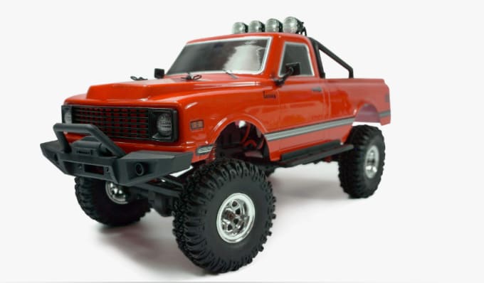 Gig Preview - Do  3d car modeling 3d rc car model 3d  design truck model for 3d printing