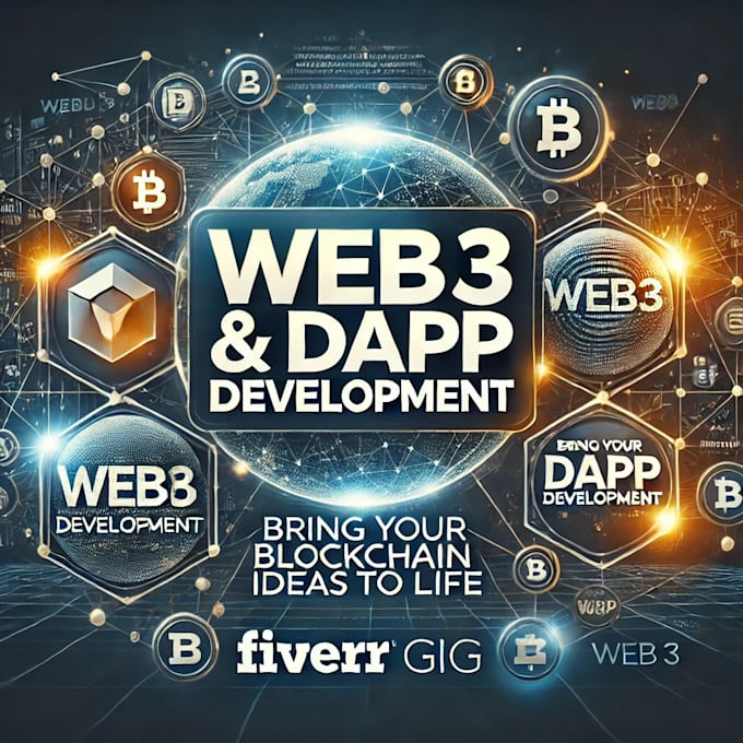 Gig Preview - Develop your custom web3 application or dapp with blockchain integration