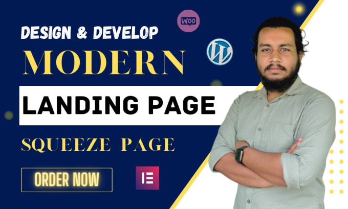 Gig Preview - Design, redesign landing page, wordpress website to boost your business