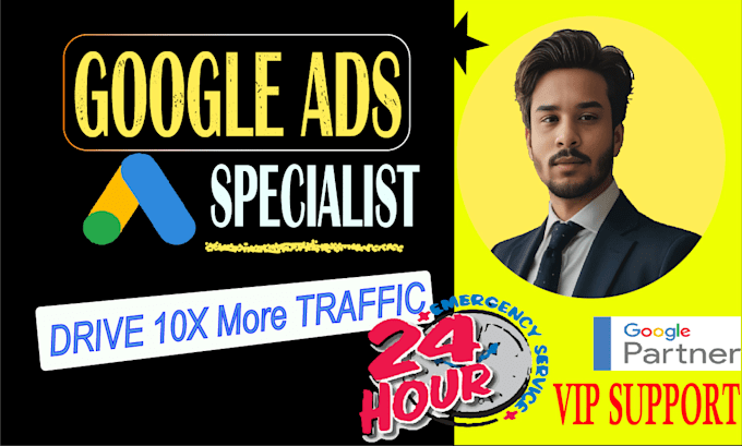 Gig Preview - Setup or manage google ads specialist in 24hours adwords search ads ppc campaign