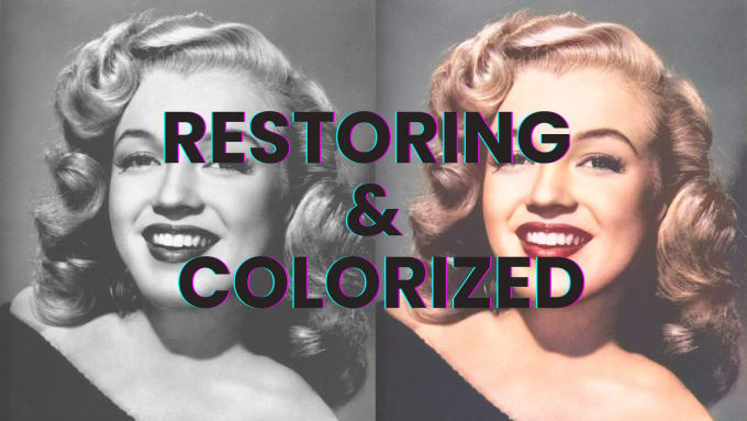 Bestseller - restore and colorized your old photos