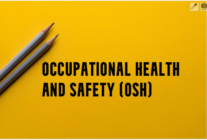 Gig Preview - Identify and mitigate osh hazards