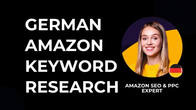 Gig Preview - Do a native german amazon keyword research for SEO and PPC