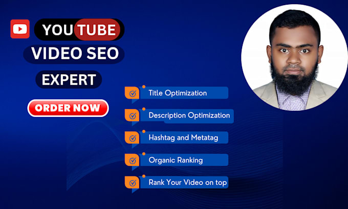 Gig Preview - Do best youtube video SEO for top ranking