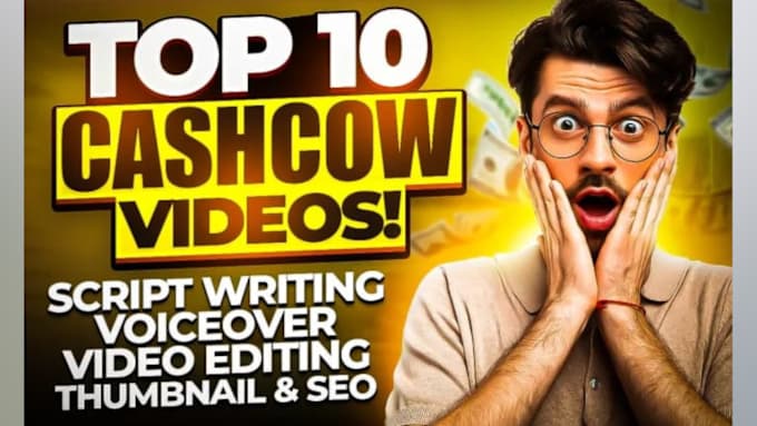 Bestseller - edit your cash cow videos in 24 hours