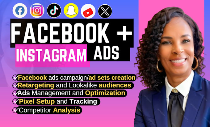 Gig Preview - Do facebook ads campaign and instagram advertising